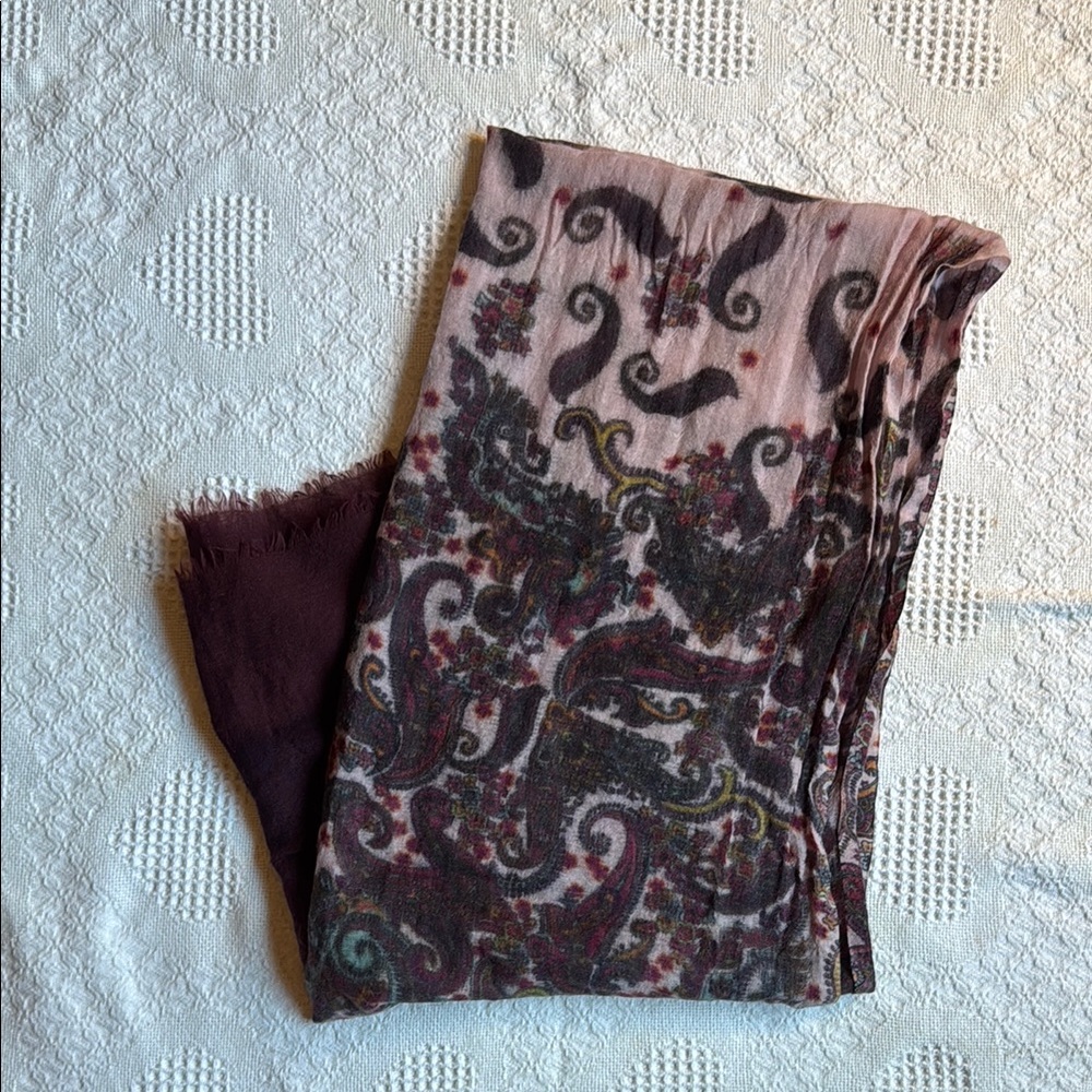 Paisley Patterned Scarf